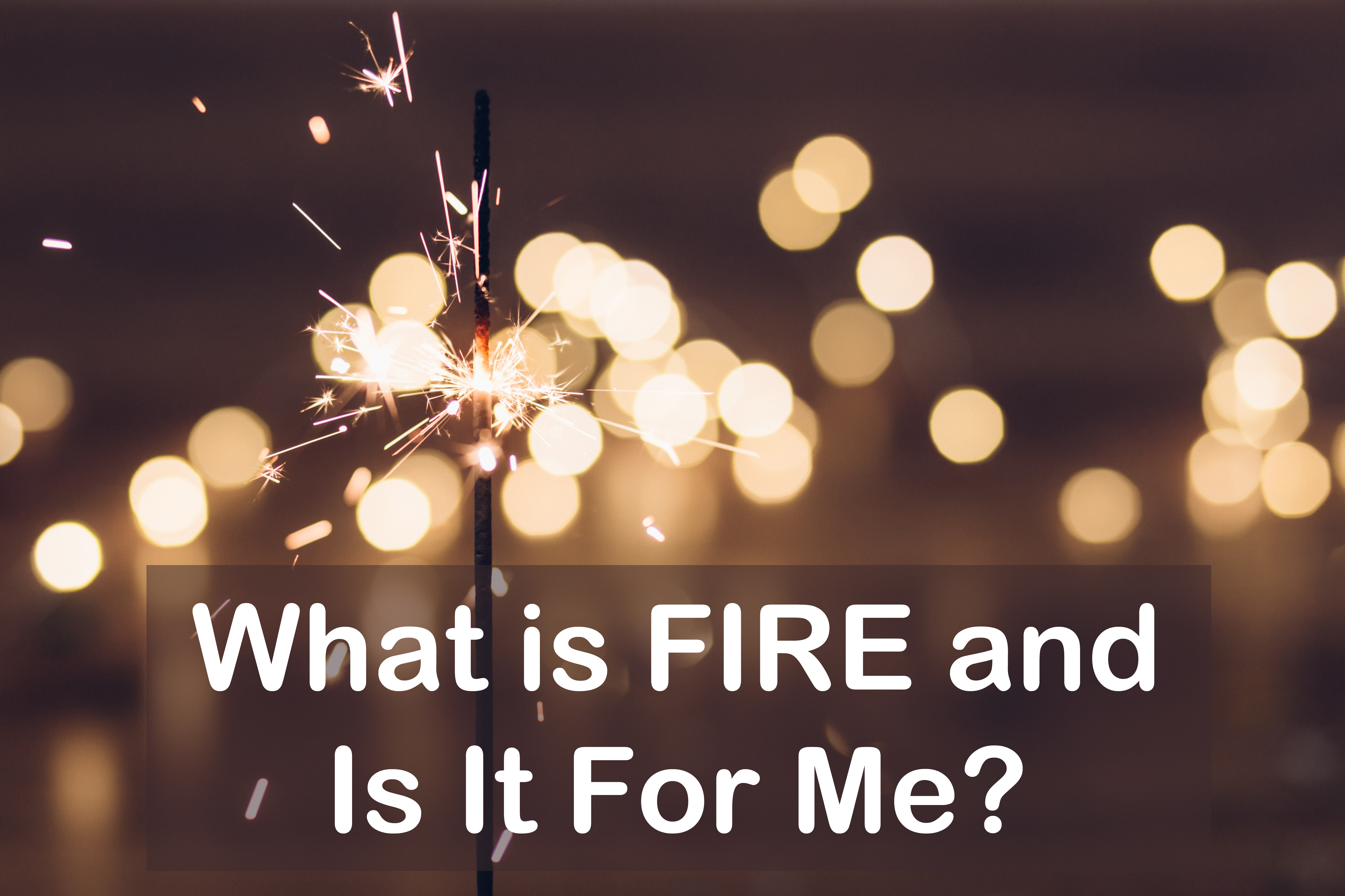 Read more about the article What is FIRE and Is It For Me?