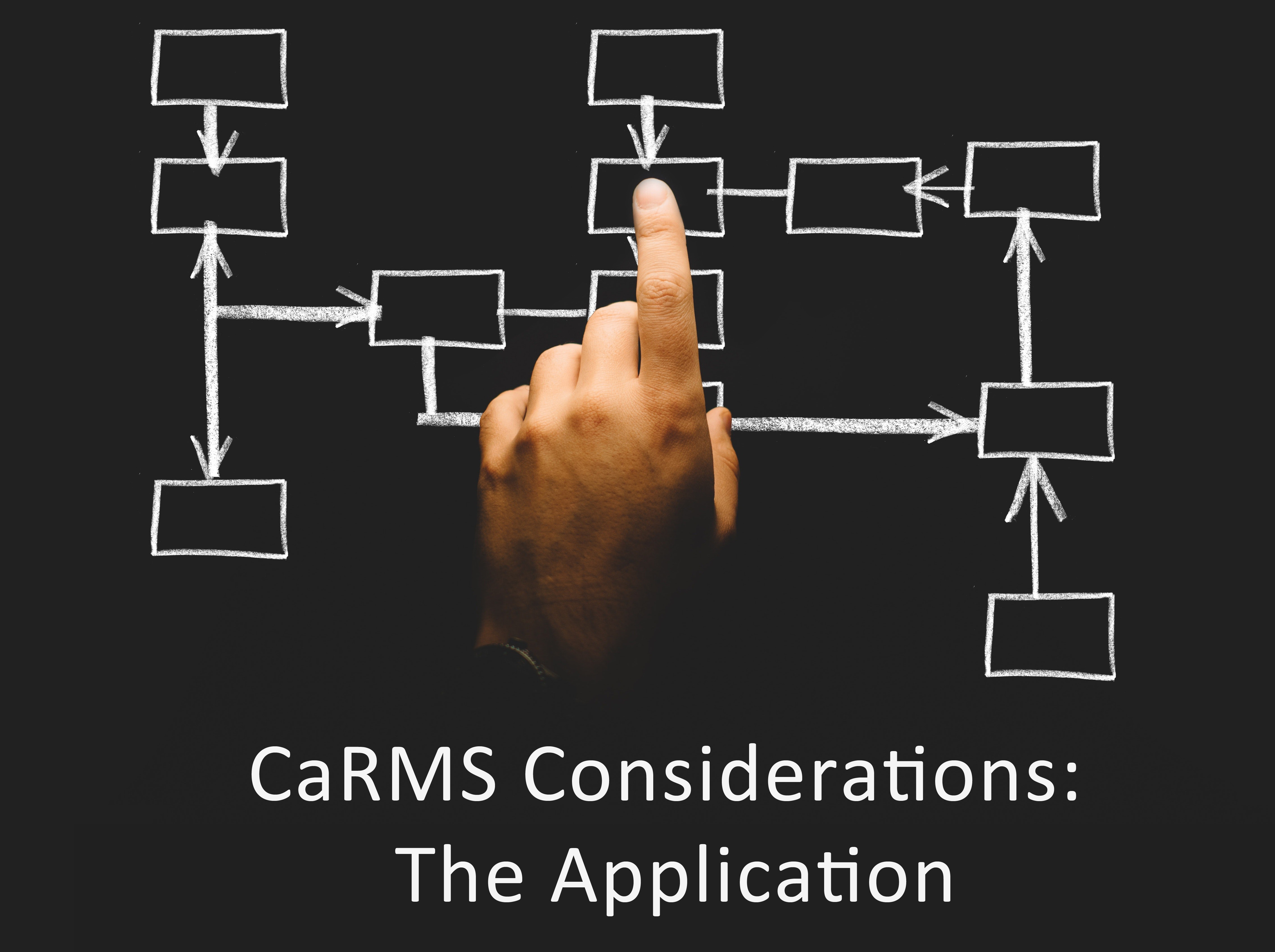 You are currently viewing CaRMS Considerations: The Application